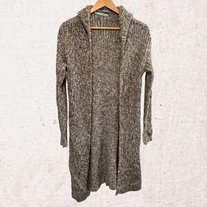 Maurices Brown Cardigan Sweater with Shawl Collar